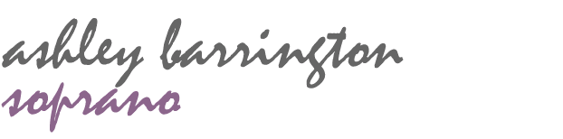 ashley barrington - soprano